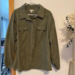 Croft & Barrow Sage Green Women's Shirt